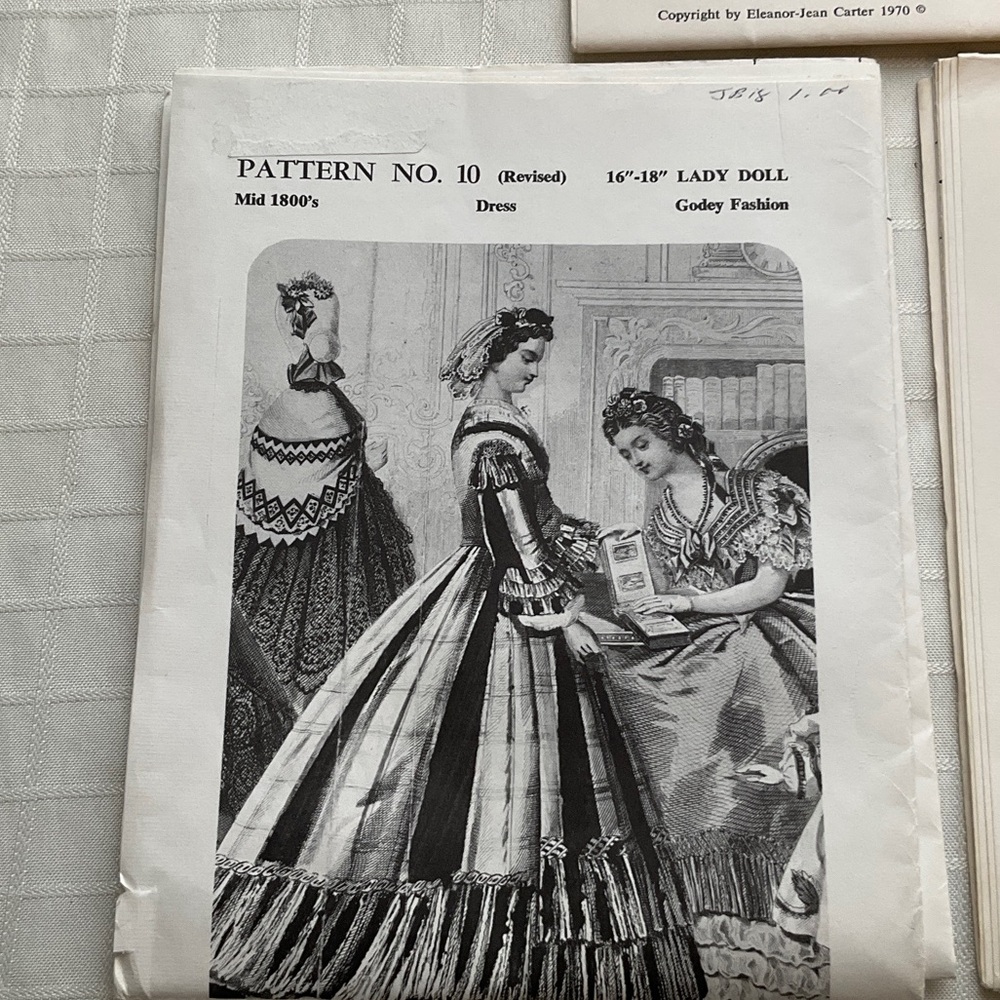 Vintage Doll Clothes Patterns - Picture 3 of 7
